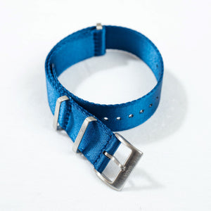 Luxury NATO strap - NAVY BLUE