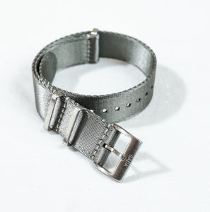 Luxury NATO strap - ADMIRALTY GREY